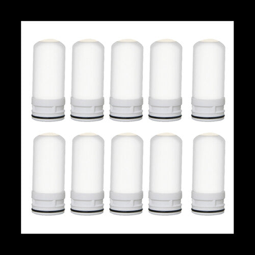 10 PCS Faucet Water Filter Ceramic Replacement Remove Practical Durable