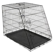 (107 x 74 x 85 cm) Kerbl Dog Cage Black Home Pet Supply Dog Crate Carrier Safety Multi Sizes