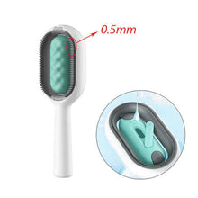 (1St Pink Short, As The Pictures) Double Sided Hair Removal Brushes for Cat Dog Pet Grooming Comb with Wipes Kitten Brush Gato Accesorios Artículos Para Mascotas