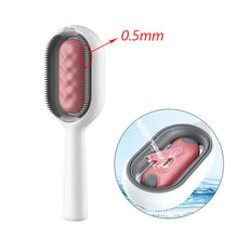 (1St Pink Short, As The Pictures) Double Sided Hair Removal Brushes for Cat Dog Pet Grooming Comb with Wipes Kitten Brush Gato Accesorios Artículos Para Mascotas