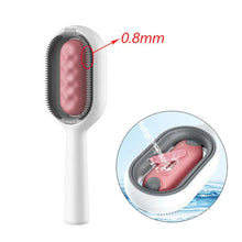 (1St Pink Short, As The Pictures) Double Sided Hair Removal Brushes for Cat Dog Pet Grooming Comb with Wipes Kitten Brush Gato Accesorios Artículos Para Mascotas