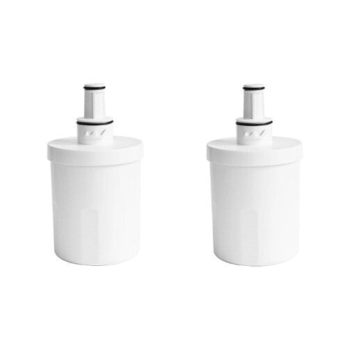(2) 3 & 6 Refrigerator Fridge Replacement Water Filter For Samsung Aqua Pure Plus