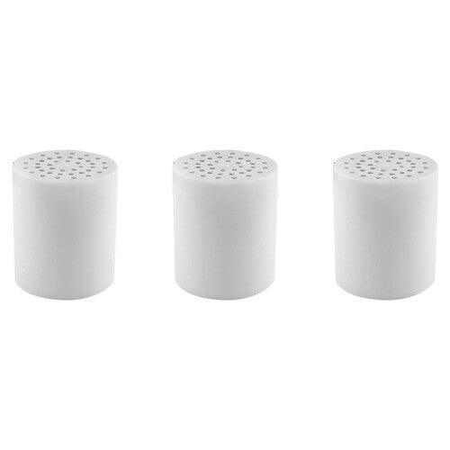3X 20 Stage Replacement Shower Water Filter (No Housing), Compatible with Any Shower Filter of Similar Design