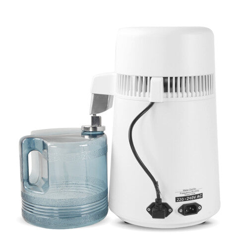 4L Water Distiller Machine Stainless Steel Tank & BPA Free Jug