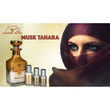 (6 ml, Zahrat al Khaleej) Black Deer Musk Amber Tahara Attar Rose ORIENTAL ARABIAN MUSK of MAKKAH HASEN Attar Exotic Perfume Oil Fragrance No Alcohol