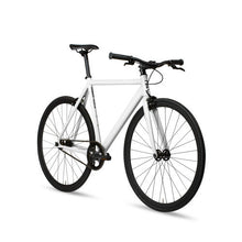 6KU Aluminum Fixed Gear Single-Speed Fixie Urban Track Bike, Crisp White, 58cm/L