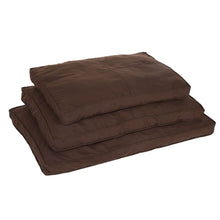 Cosy Mocha Brown Dog Mattress - Dark Brown / Black Pet Supplies