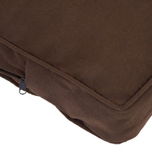 Cosy Mocha Brown Dog Mattress - Dark Brown / Black Pet Supplies