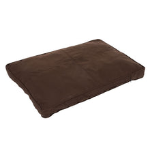 Cosy Mocha Brown Dog Mattress - Dark Brown / Black Pet Supplies