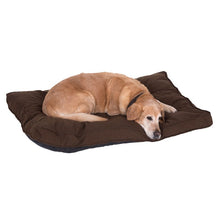 Cosy Mocha Brown Dog Mattress - Dark Brown / Black Pet Supplies