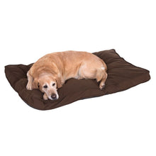 Cosy Mocha Brown Dog Mattress - Dark Brown / Black Pet Supplies