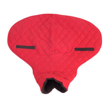 Quilted Dog Coat - Red Pet Supplies