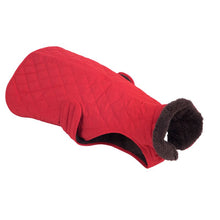 Quilted Dog Coat - Red Pet Supplies