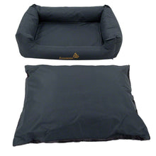Sleepy Time Dog Bed - Grey Pet Supplies