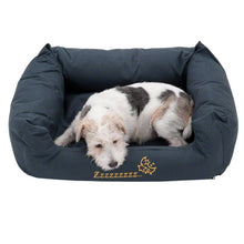 Sleepy Time Dog Bed - Grey Pet Supplies