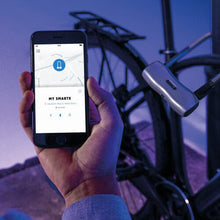 ABUS 770A SmartX Bicycle Lock with Bluetooth and Alarm (100 db) - iOS & Android - Security Level 15, Unisex - Adults, Black with USKF holder., HB300