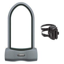 ABUS 770A SmartX Bicycle Lock with Bluetooth and Alarm (100 db) - iOS & Android - Security Level 15, Unisex - Adults, Black with USKF holder., HB300
