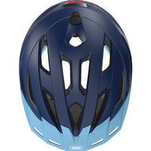 ABUS Urban-I 3.0 City Helmet - Modern Bicycle Helmet with Tail Light for City Traffic - for Women and Men - Blue, Size M