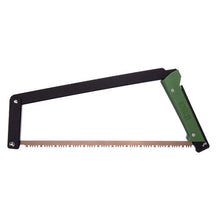 Agawa Canyon BOREAL21 Tripper KIT- 21 inch Folding Bow Saw, Rugged Cordura Sheath, Additional Aggressive Blade (Black Frame- Green Handle)