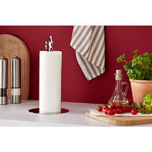 Alessi ESI02 Mediterraneo Design Kitchen Roll Holder, 18/10 Stainless Steel, Mirror Polished