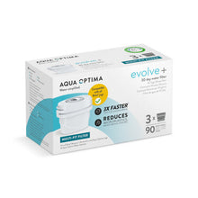 Aqua Optima Evolve+ Water Filter Cartridge, 3 Pack (3 Months Supply)