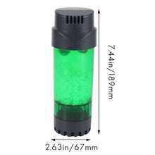Aquarium Fish Tank Fluidized Moving Bed Filter Bubble Media Filter with Air Stone and Sponge Filter LH-300