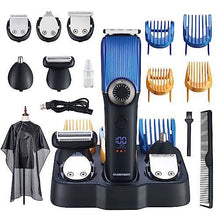 BarberBoss Beard Trimmer Men, Hair Clippers - Nose, Ear & Beard Grooming Set, Rechargeable, 39 Cutting Lengths, Precision Dial, QR-6082