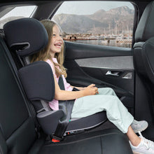 Bebeconfort Road Fix i-Size Booster Seat, ISOFIX Car Seat, i-Size Car Seat, from 3.5 Years up to 12 Years, 15-36 kg, 100-150 cm, Black Mist