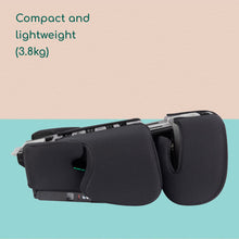 Bebeconfort Road Fix i-Size Booster Seat, ISOFIX Car Seat, i-Size Car Seat, from 3.5 Years up to 12 Years, 15-36 kg, 100-150 cm, Black Mist