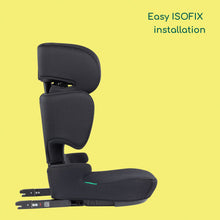 Bebeconfort Road Fix i-Size Booster Seat, ISOFIX Car Seat, i-Size Car Seat, from 3.5 Years up to 12 Years, 15-36 kg, 100-150 cm, Black Mist