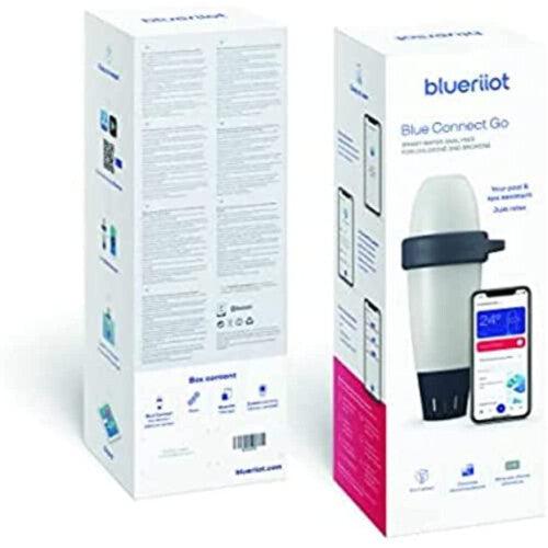 Blue Connect Go de Blueriiot – Gre 73014 — Smart water analyzer that measures the main parameters of your pool or spa (pH, temperature, ORP)