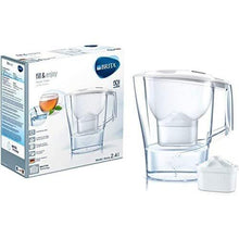 BRITA Aluna Cool Water Filter Jug and Cartridge, White, MAXTRA
