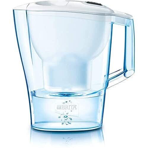 BRITA Aluna Cool Water Filter Jug and Cartridge, White, MAXTRA