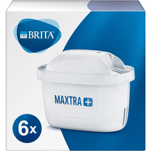 BRITA MAXTRA water filter cartridges, compatible with all BRITA jugs -reduce chlorine, limescale and impurities for great taste - 6 pack