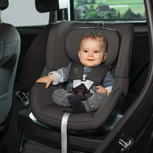 BRITAX RÖMER Rotating car seat DUALFIX Plus, 360 Degree, incl. Newborn Insert and ISOFIX, from 40-105 cm (i-Size), Birth - 4 Years, Space Black