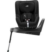 BRITAX RÖMER Rotating car seat DUALFIX Plus, 360 Degree, incl. Newborn Insert and ISOFIX, from 40-105 cm (i-Size), Birth - 4 Years, Space Black