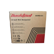 BUCKTOOL 250mm Wet Bench Grinder, 180W Wet Stone Sharpening and Honing System, 230~240V Water Cool Grinding Machine
