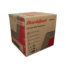 BUCKTOOL 250mm Wet Bench Grinder, 180W Wet Stone Sharpening and Honing System, 230~240V Water Cool Grinding Machine