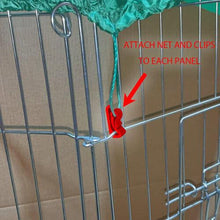 BUNNY BUSINESS 8 Panel Rabbit Guinea Pig Play Pen Rabbit Run Rabbit Playpens XL (8 Panel Playpen 55
