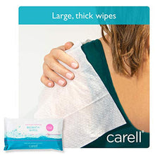 Carell Bed Bath Wipes Pack of 24 - 8 Wipes per Pack (192 Wipes) - Easy to use, Containing Aloe Vera, Dermatologically Tested