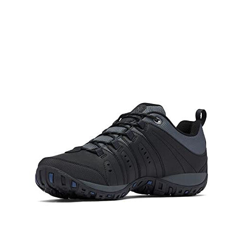 Columbia Men's Woodburn 2 WP waterproof low rise hiking shoes, Grey (Graphite x Dark Mountain), 10.5 UK