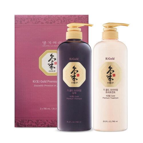 Daeng Gi Meo Ri Ki Gold Premium Hair set Shampoo (780 ml) & Conditioner (780ml)