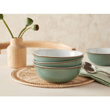 Denby - Regency Green Dinner Set For 4 - 12 Piece Green, White Ceramic Tableware Set - Dishwasher Microwave Safe Crockery Set