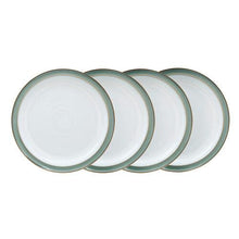 Denby - Regency Green Dinner Set For 4 - 12 Piece Green, White Ceramic Tableware Set - Dishwasher Microwave Safe Crockery Set