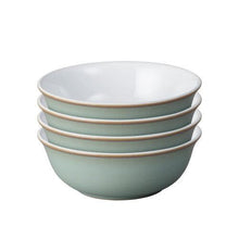 Denby - Regency Green Dinner Set For 4 - 12 Piece Green, White Ceramic Tableware Set - Dishwasher Microwave Safe Crockery Set
