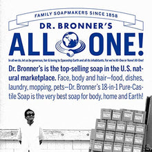 Dr Bronner's 18-in-1 Almond Pure-Castile Liquid Soap, Made with Organic Oils, Used for Face, Body, Hair, Laundry, Pets and Dishes