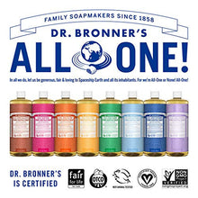 Dr Bronner's 18-in-1 Almond Pure-Castile Liquid Soap, Made with Organic Oils, Used for Face, Body, Hair, Laundry, Pets and Dishes