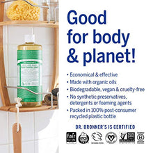 Dr Bronner's 18-in-1 Almond Pure-Castile Liquid Soap, Made with Organic Oils, Used for Face, Body, Hair, Laundry, Pets and Dishes