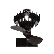 Ecofan 810CAXBX Heat Powered Wood Stove Fan, Black, Bilingual