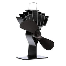 Ecofan 810CAXBX Heat Powered Wood Stove Fan, Black, Bilingual